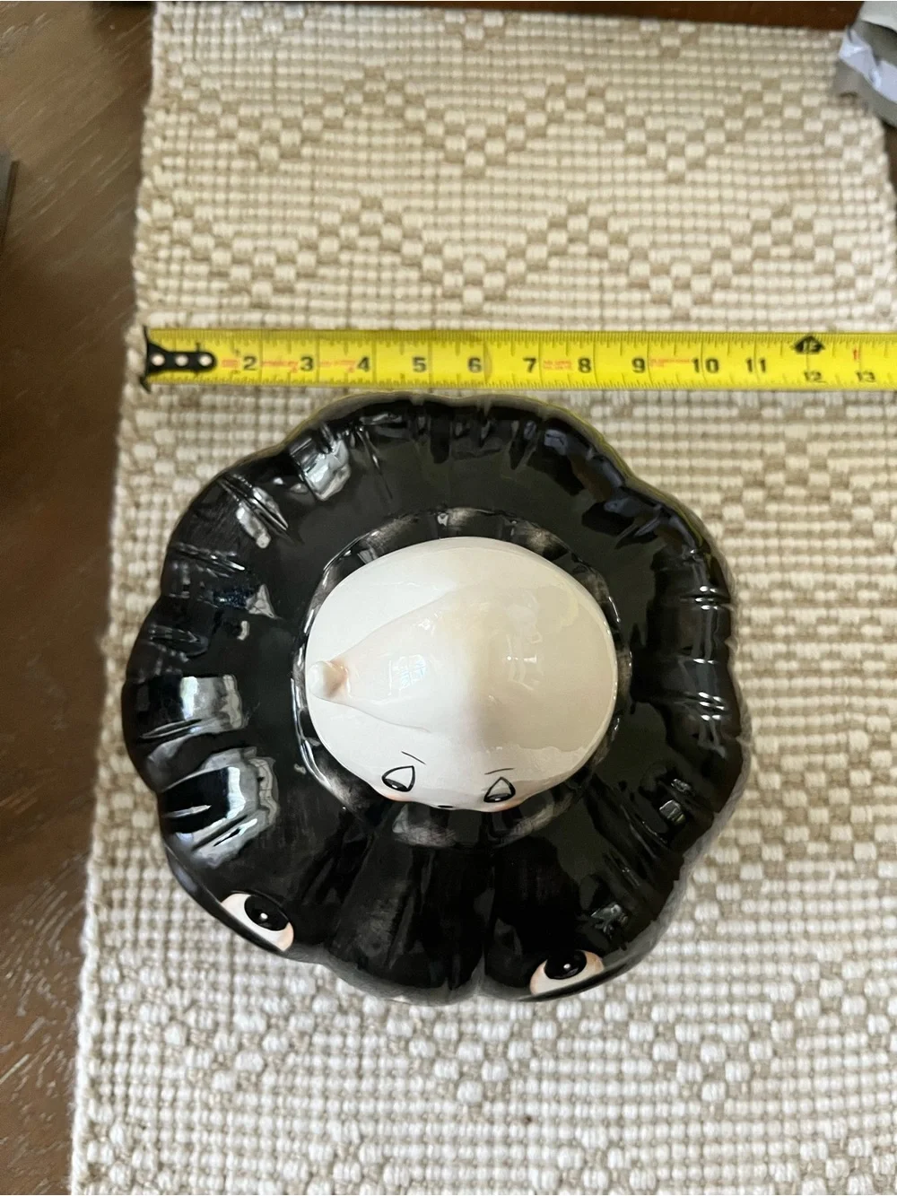 New!Viral Johanna Parker Gus Ghost Big Mouth Jack o Lantern Large candy bowl